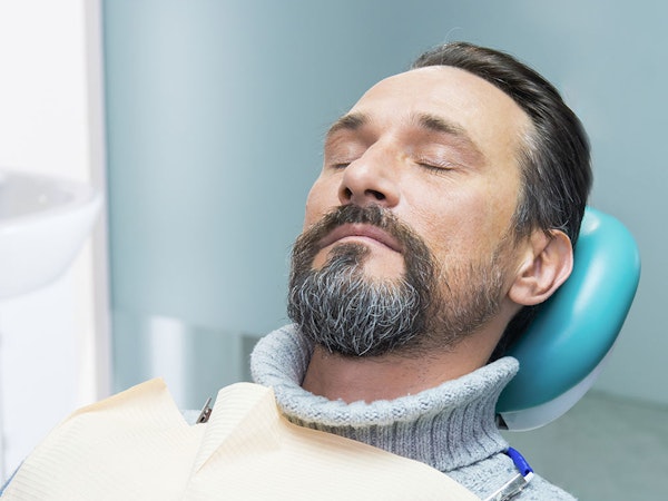 Sedated man